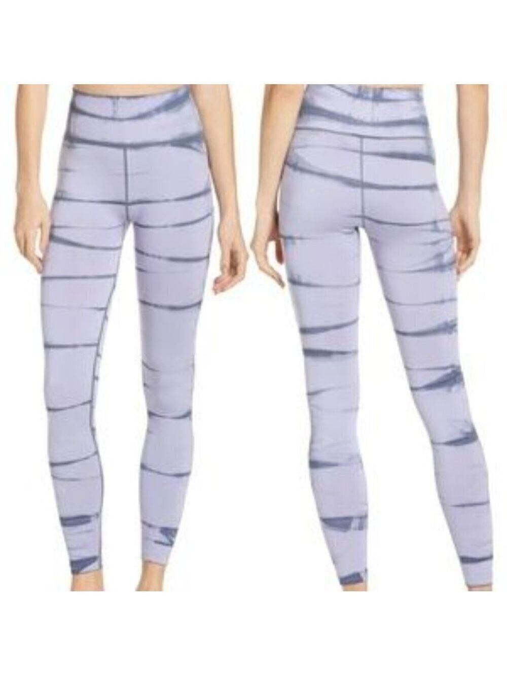ZELLA BNWOT Seamless Ankle Leggings Sz Small Purple New Pull on Hi Waist.